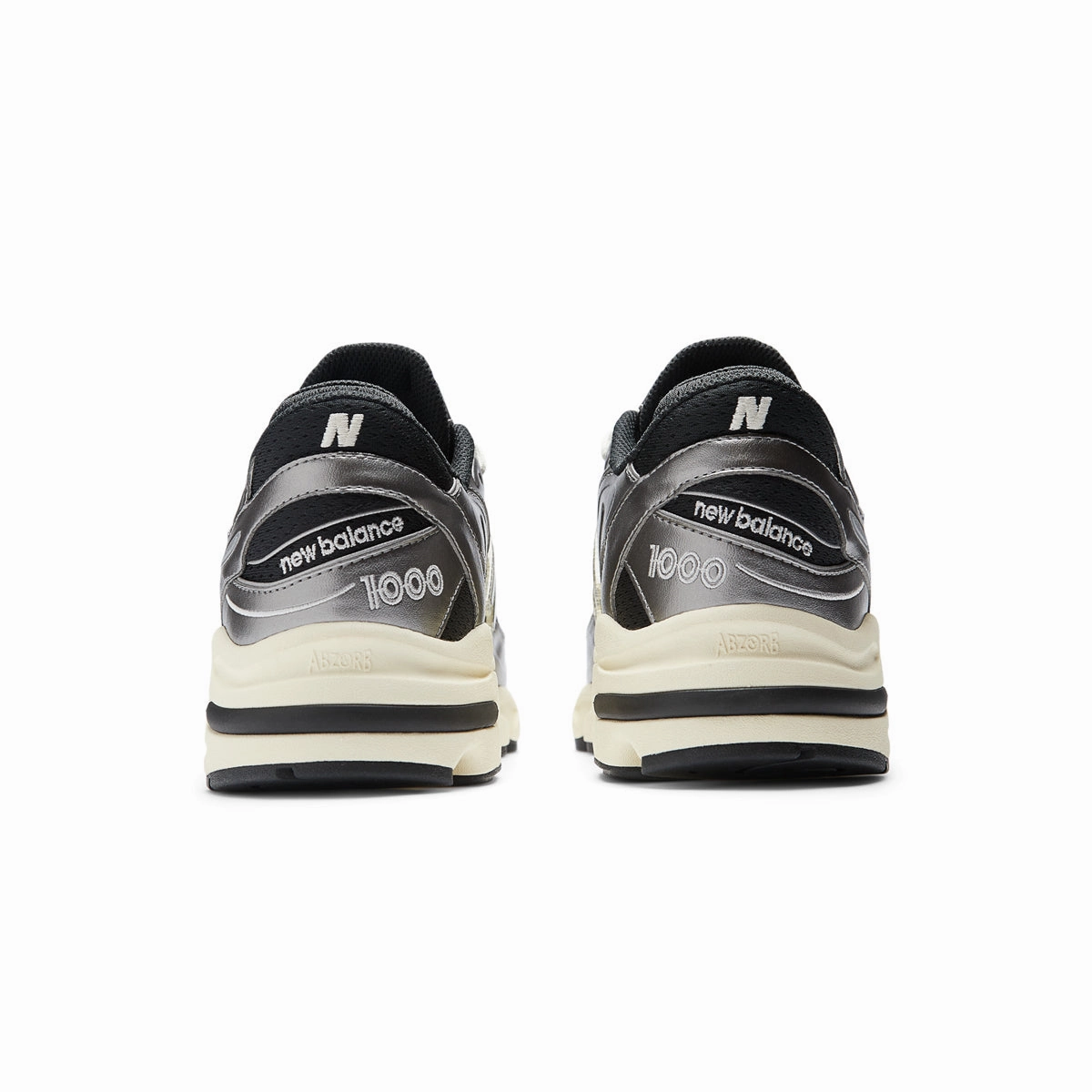 1000s 'Metallic Silver' New Balance sneaker close-ups