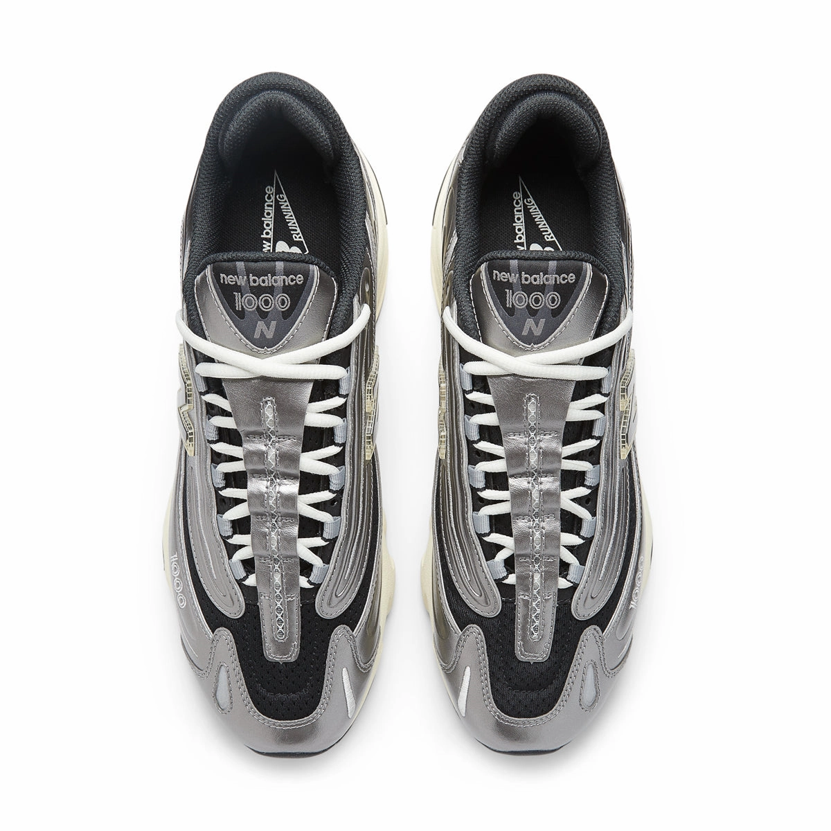 1000s 'Metallic Silver' New Balance sneaker close-ups
