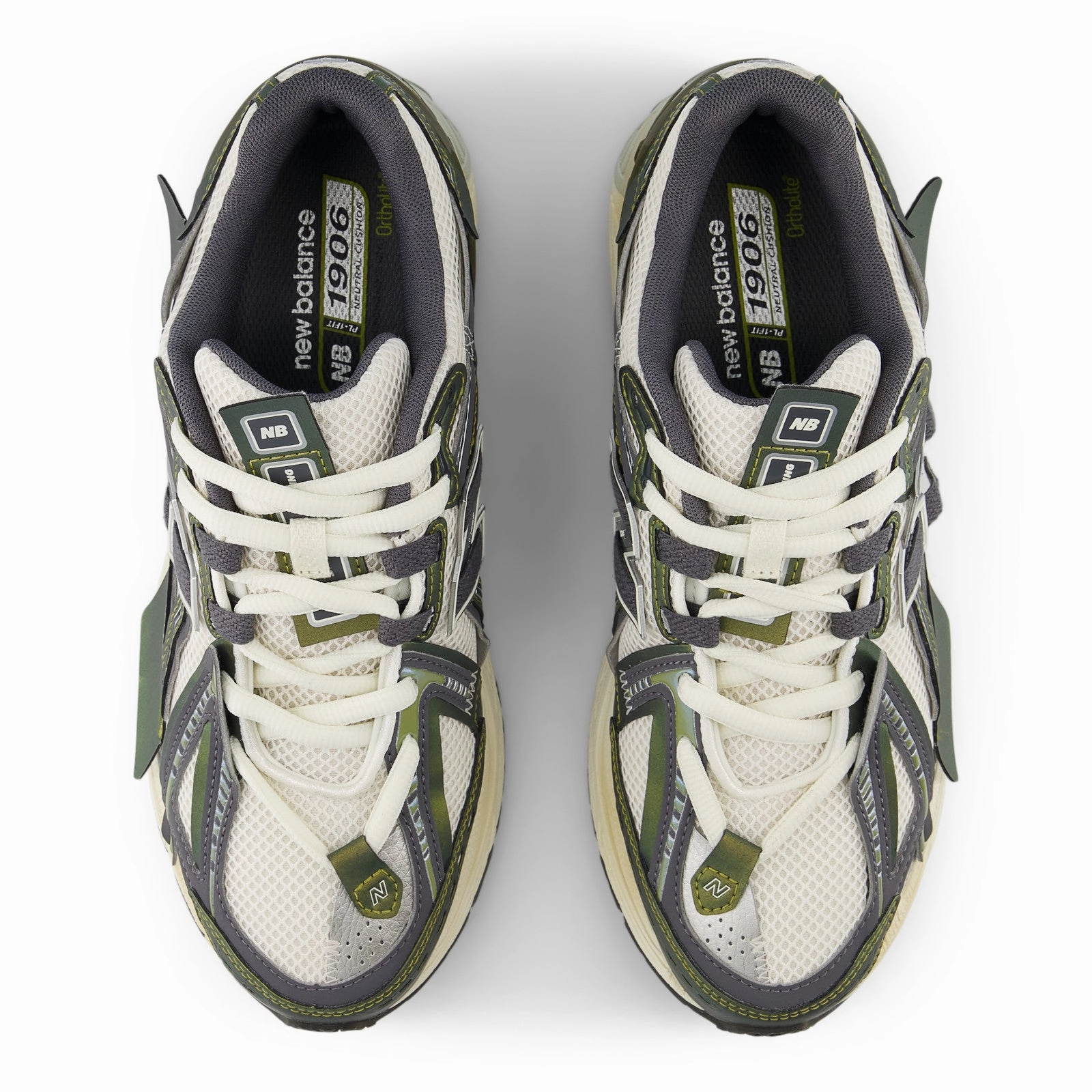1906A 'Olive Juice' New Balance sneaker close-ups