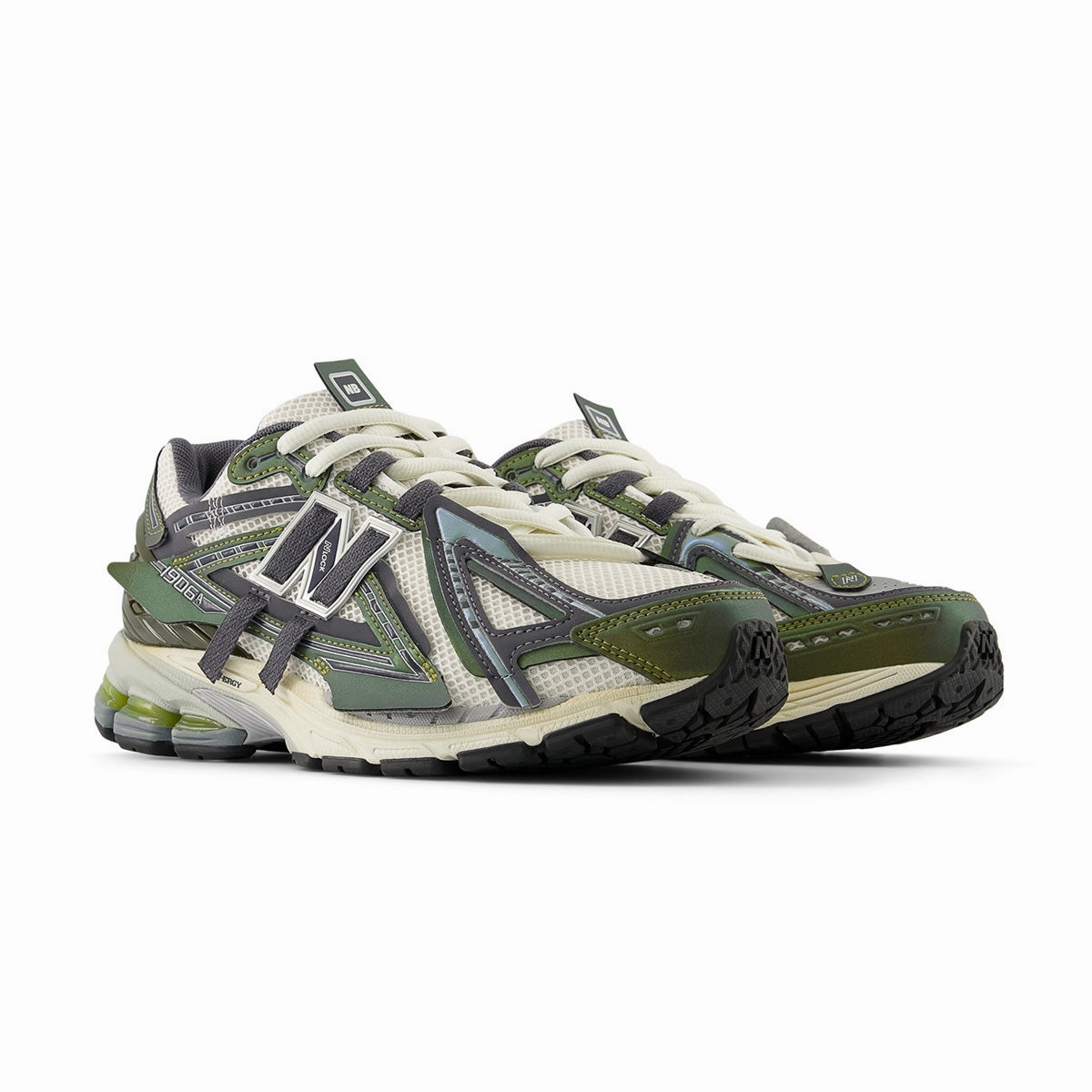 1906A 'Olive Juice' New Balance sneaker close-ups