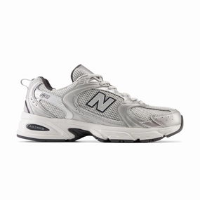 530 'Grey Matter Silver Metallic' New Balance retro-inspired sneakers