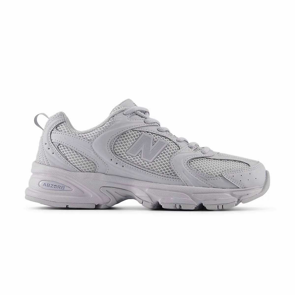 530 'Pearl Grey' New Balance sneaker close-ups