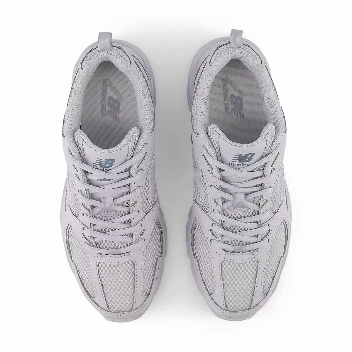 530 'Pearl Grey' New Balance sneaker close-ups