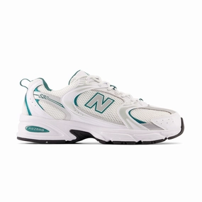 530 'White Silver Green' New Balance retro-inspired sneakers