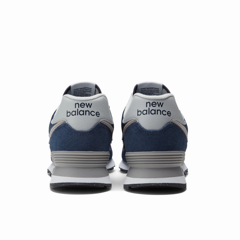574 Core - Navy with White - Men's New Balance lifestyle shoes