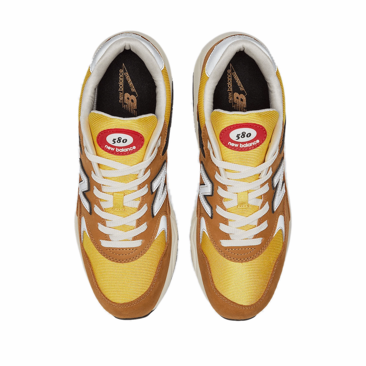 580 'Brown' New Balance sneaker close-ups