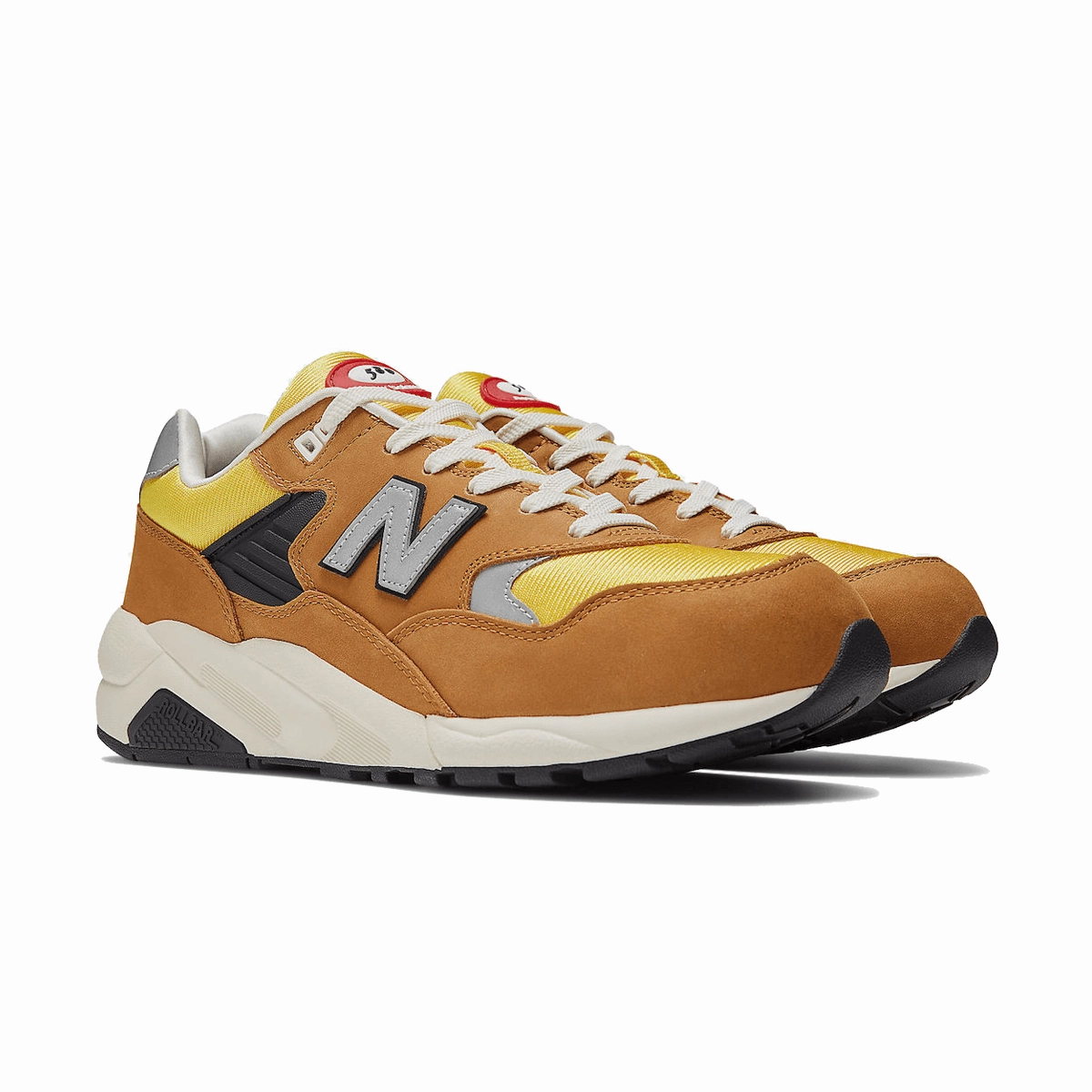 580 'Brown' New Balance sneaker close-ups