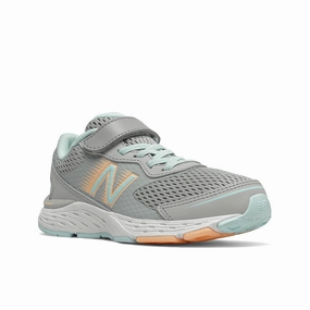 680v6 Bungee - Rain Cloud with Pale Blue Chill and Light Mango New Balance casual sneakers for everyday comfort