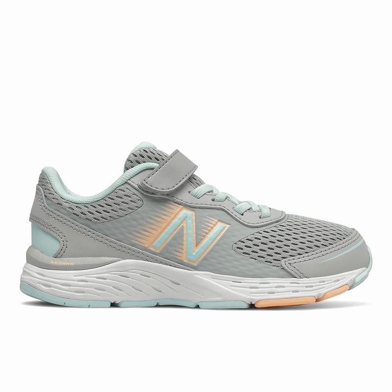 680v6 Bungee - Rain Cloud with Pale Blue Chill and Light Mango New Balance lifestyle shoes