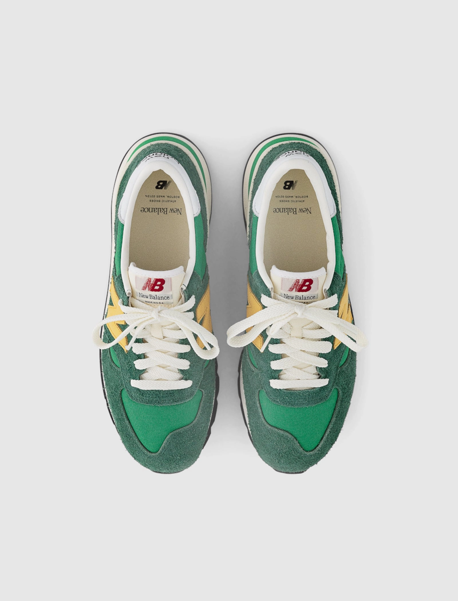 990 V1 MADE IN USA "GREEN/GOLD" Nike Air Force One