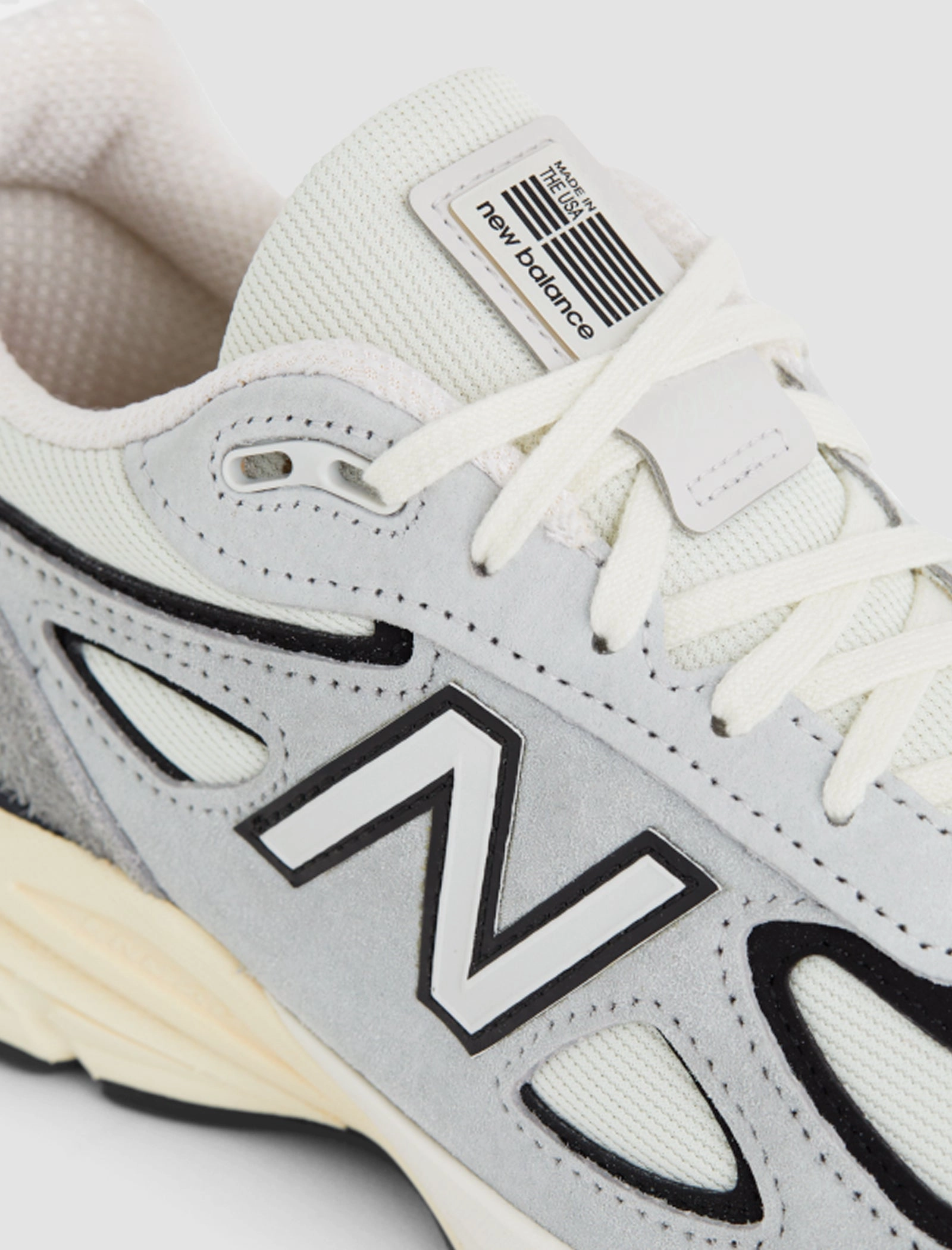 990V4 MADE IN USA "GREY/BLACK" Nike Air Force One