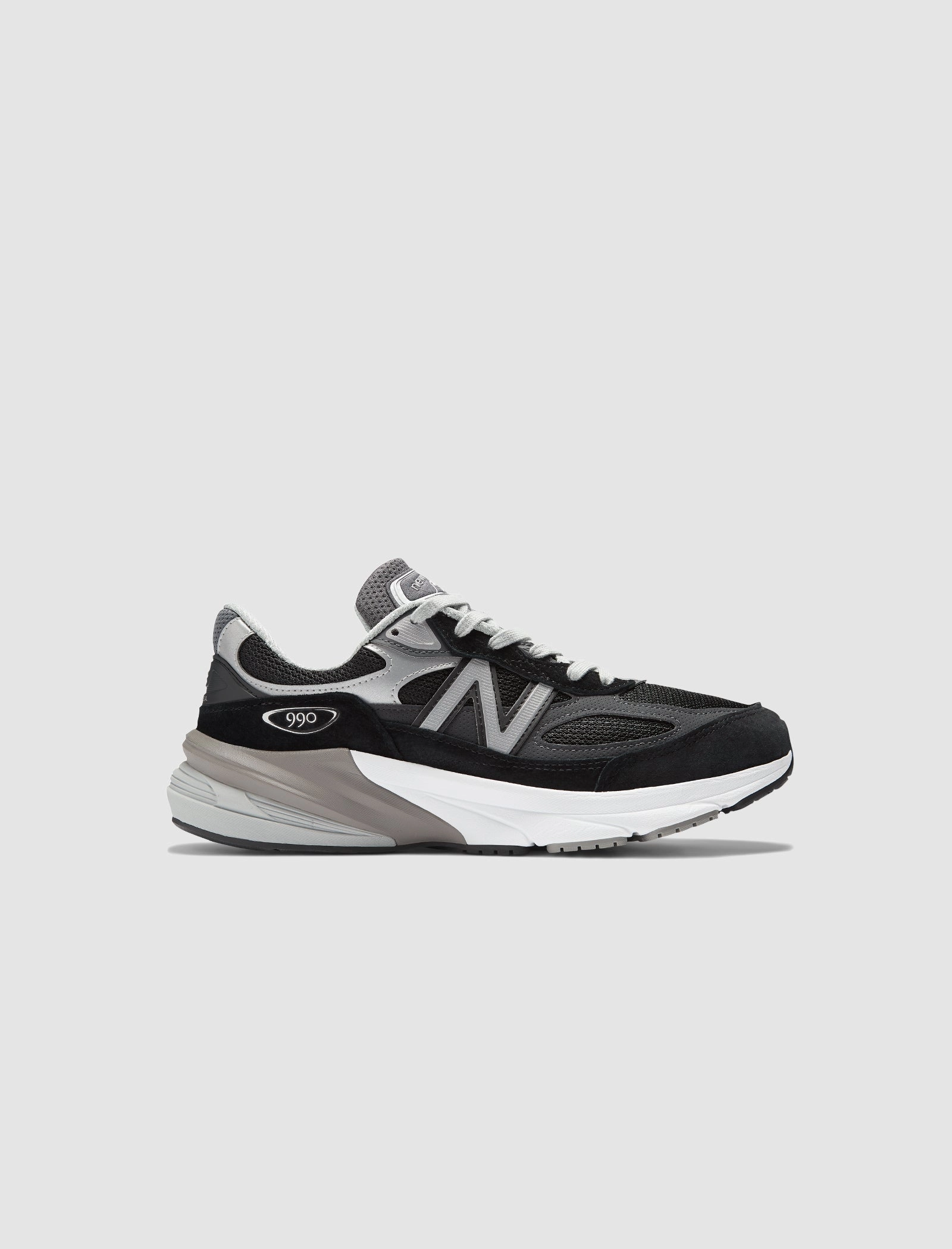 990V6 "BLACK/GREY" new balance shoes for men and women