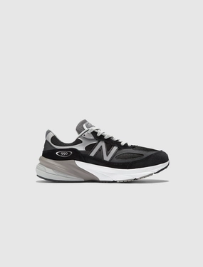 990V6 "BLACK/GREY" new balance shoes for men and women