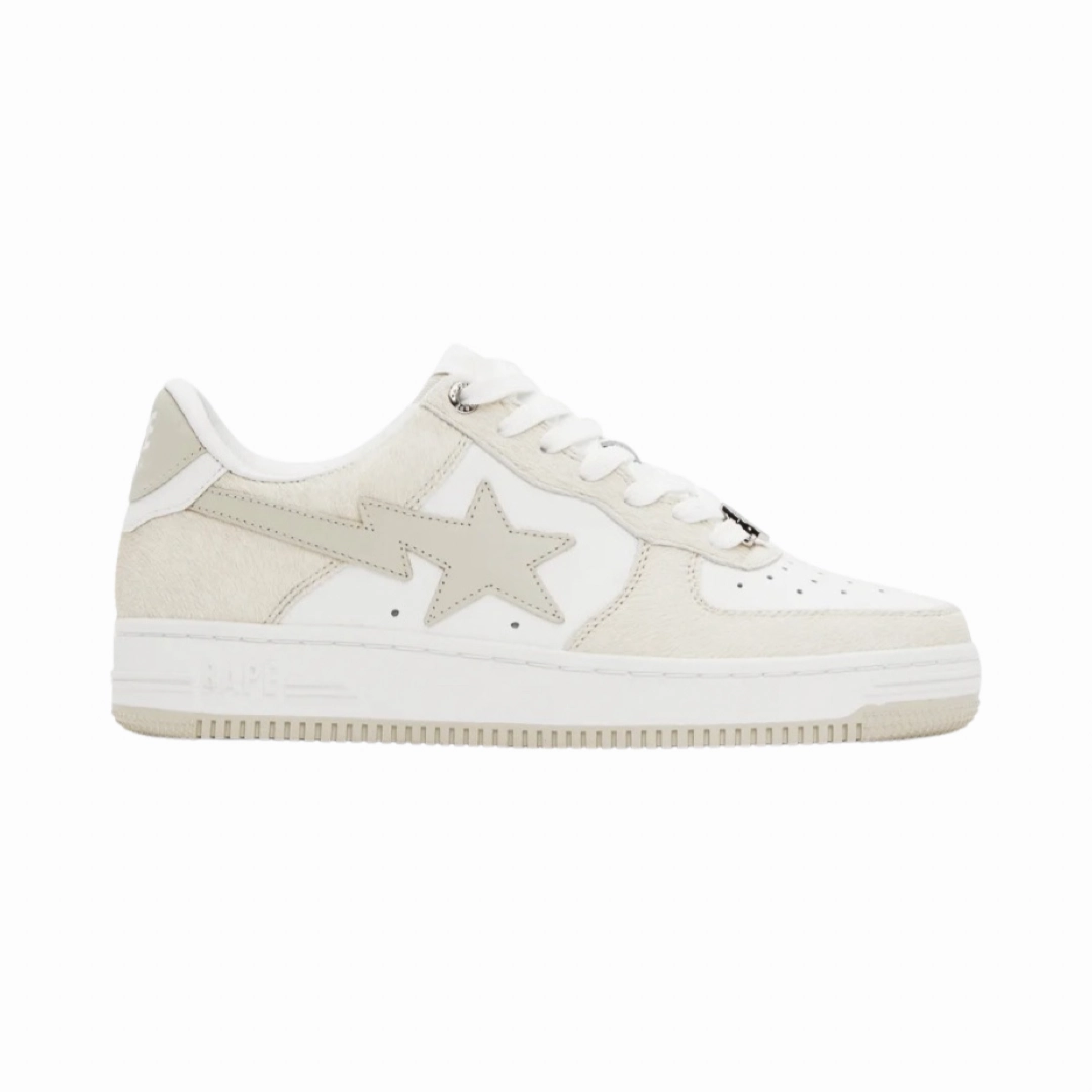 A Bathing Ape #1 Bapesta Low Off-White Snowproof Outdoor Boots