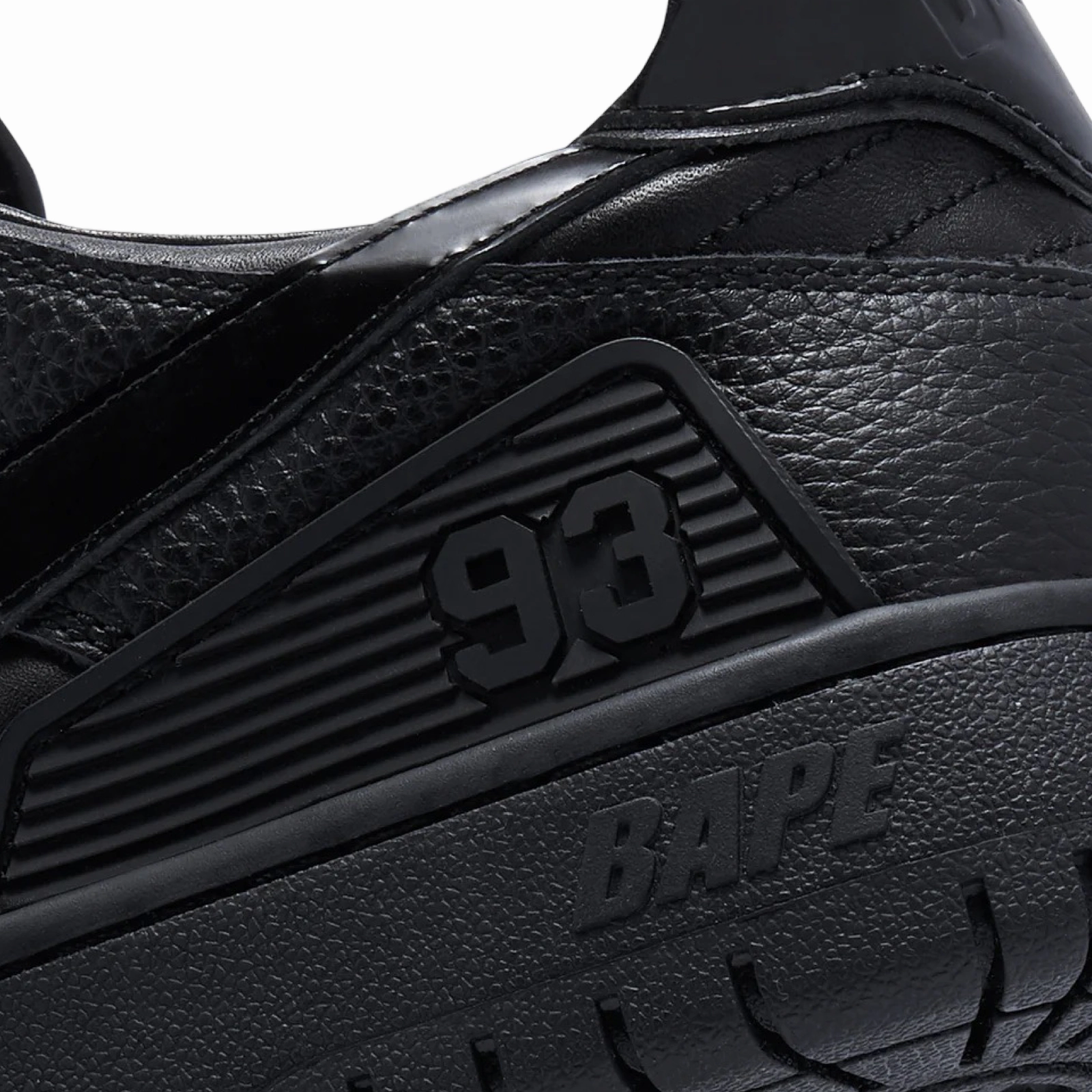 A Bathing Ape Bape Sk8sta #3 M1 Black Snowproof Outdoor Boots