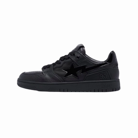 A Bathing Ape Bape Sk8sta #3 M1 Black Off-White footwear options