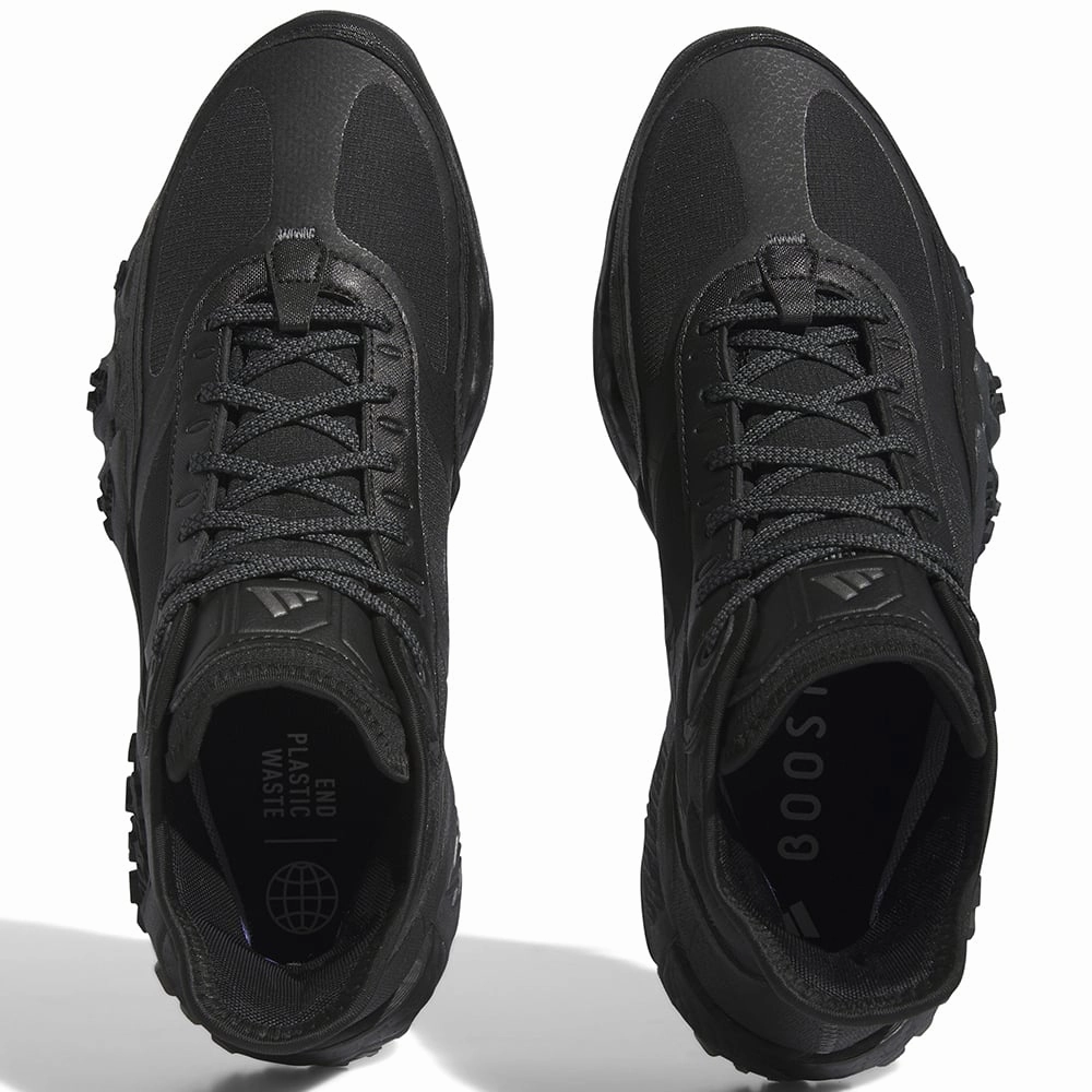 adidas Adicross Gore-Tex Spikeless Waterproof Shoes - Core Black/Dark Silver Metallic/Grey Five Performance Golf Footwear