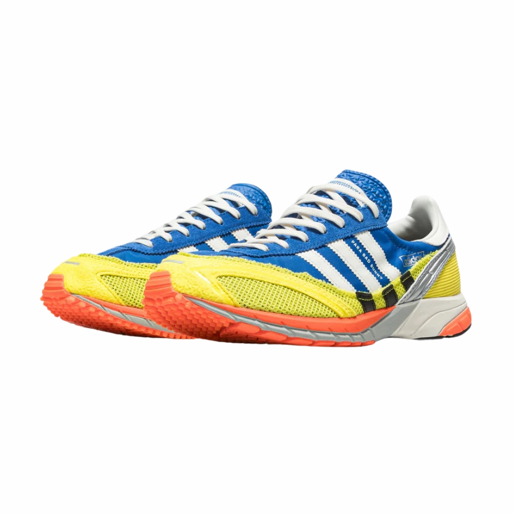 Adidas Adizero SL 72 Bad Bunny Blue Core White Shock Yellow Breathable Shoes