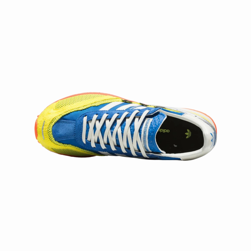Adidas Adizero SL 72 Bad Bunny Blue Core White Shock Yellow Breathable Shoes
