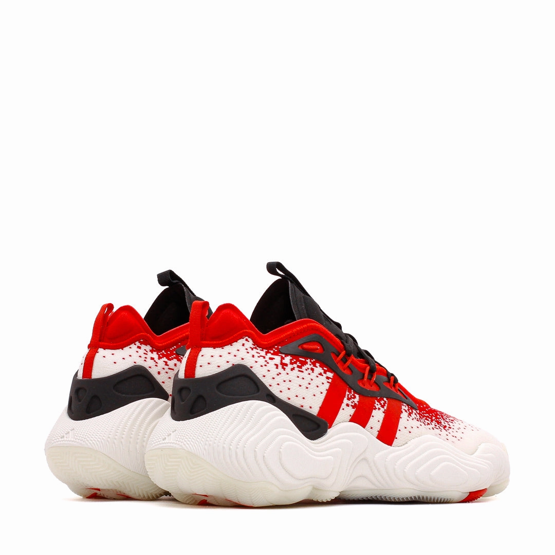 Adidas Basketball Men Trae Young 3 White Red IE2704 Adidas Classic Running Shoes for Style