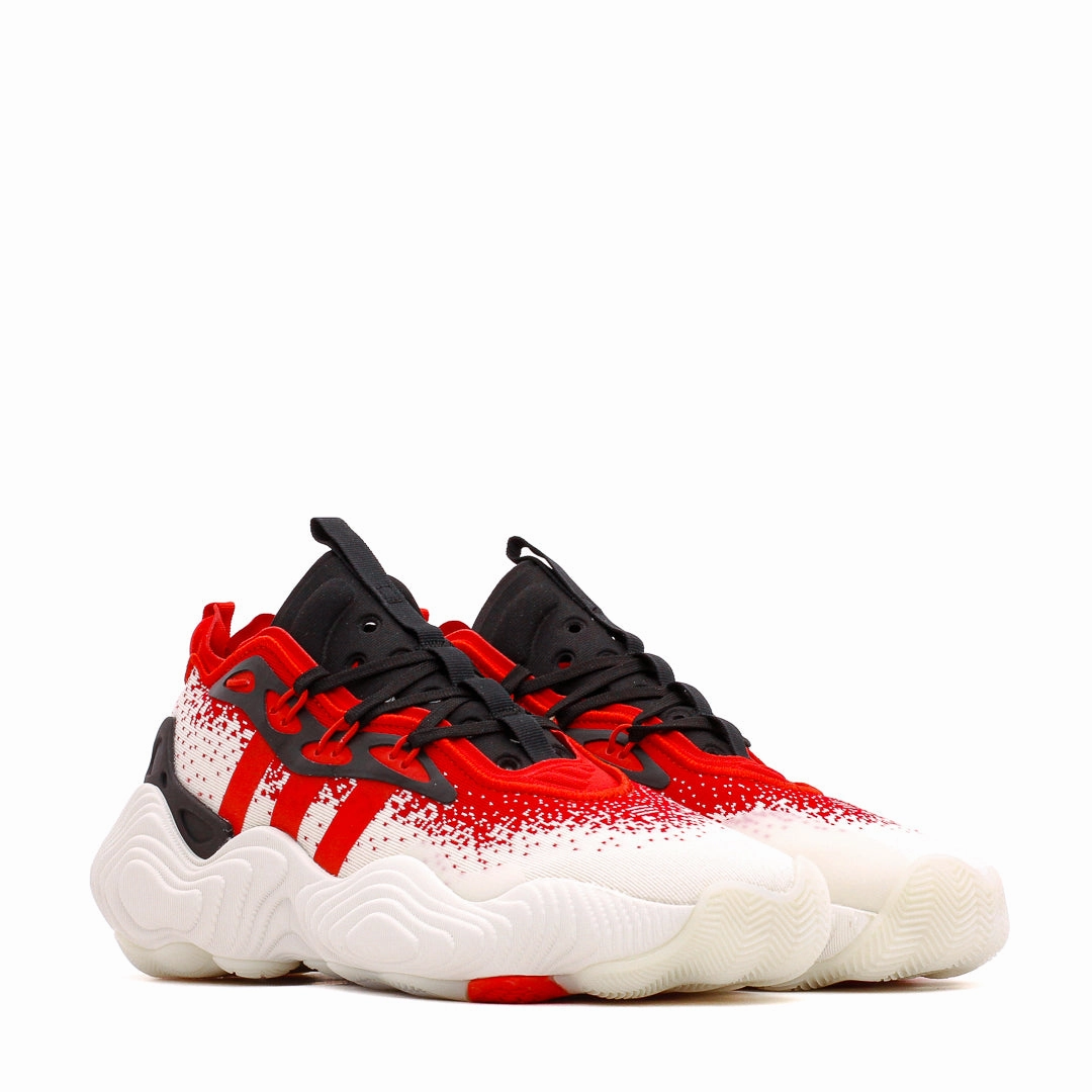 Adidas Basketball Men Trae Young 3 White Red IE2704 Adidas Classic Running Shoes for Style