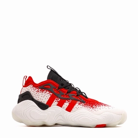 Adidas Basketball Men Trae Young 3 White Red IE2704 Adidas versatile shoe styles