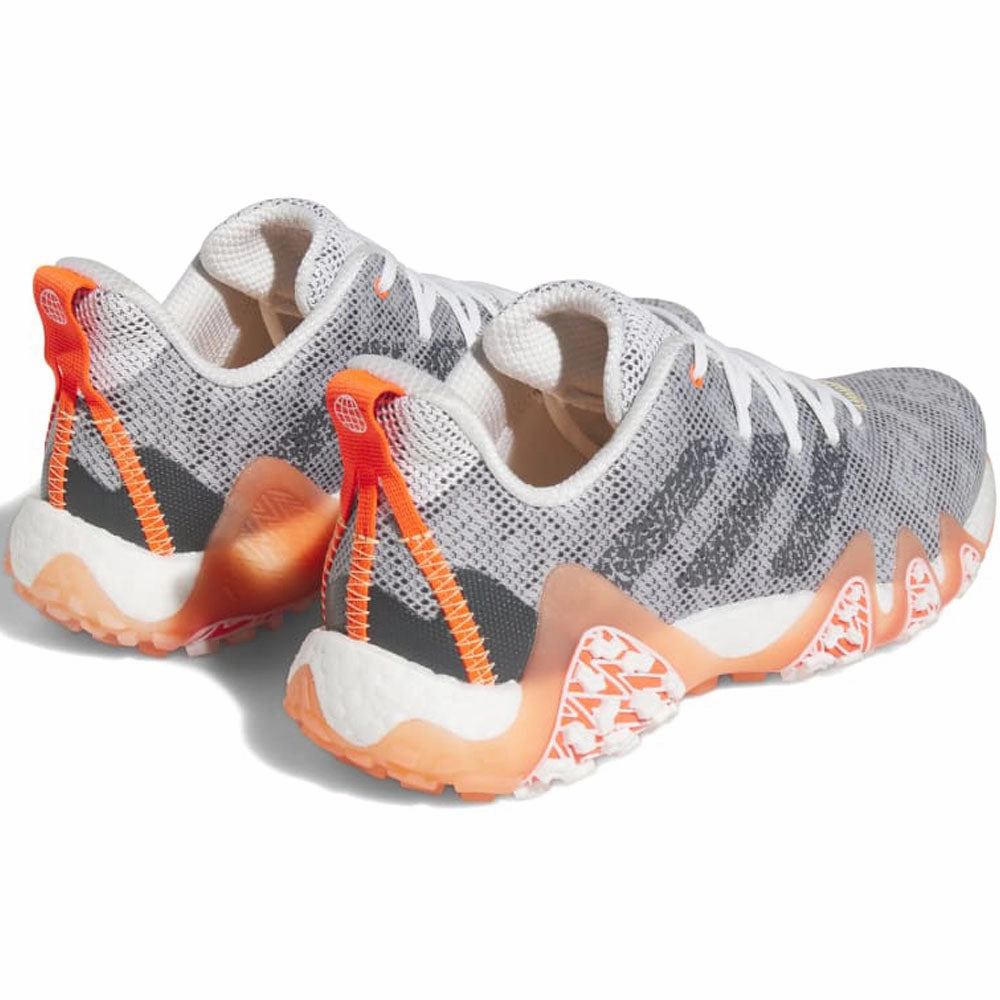 adidas CodeChaos 22 Spikeless Shoes - FTWR White/Grey Six/Solar Red Performance Golf Footwear