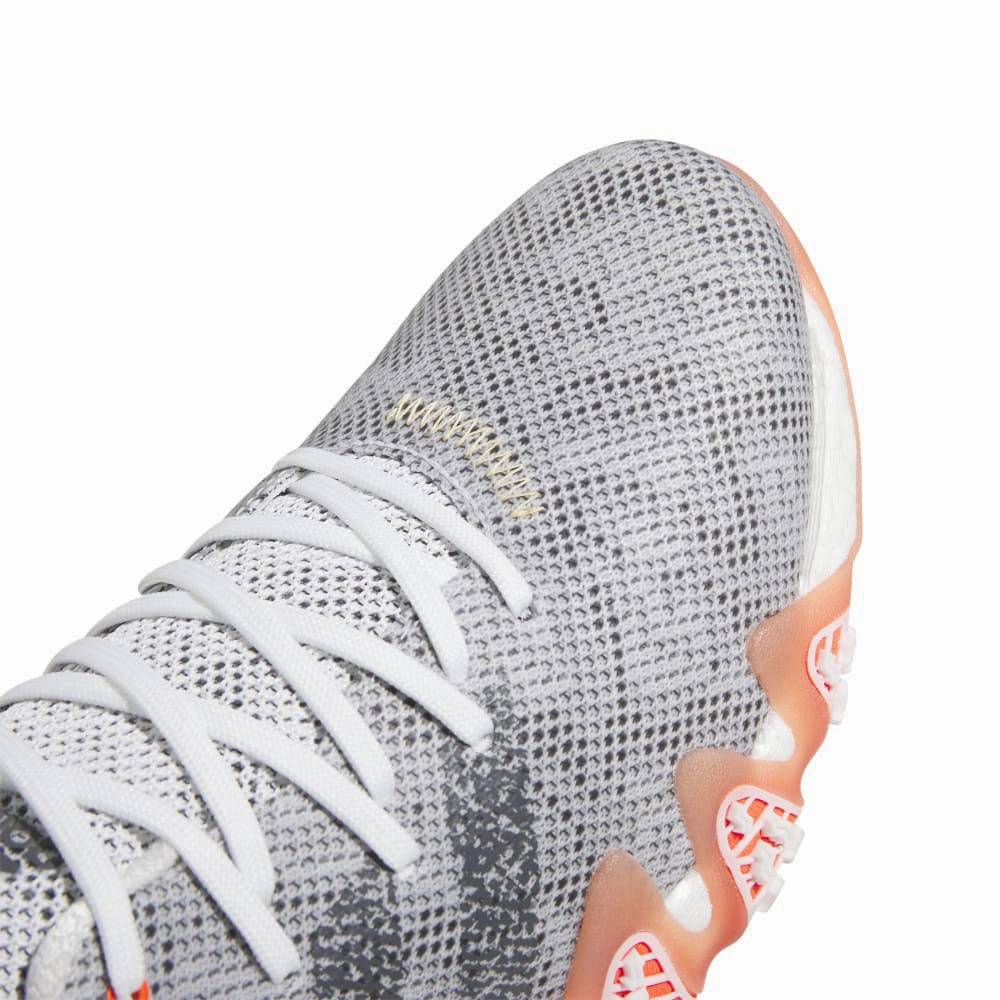 adidas CodeChaos 22 Spikeless Shoes - FTWR White/Grey Six/Solar Red Performance Golf Footwear