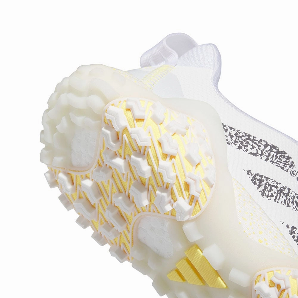 adidas Codechaos 22 Spikeless Waterproof Shoes - Ftwr White/Charcoal/Spark Performance Golf Footwear