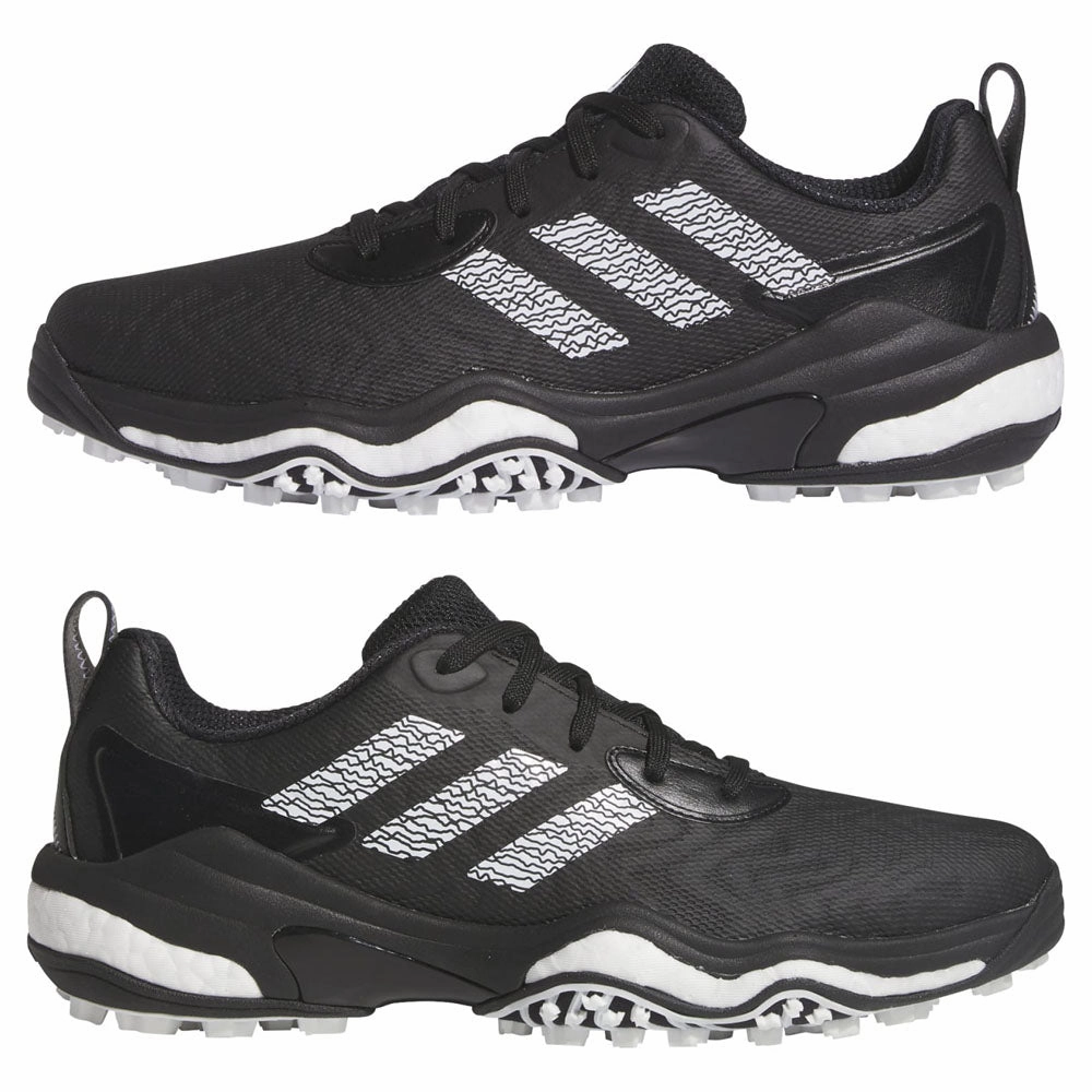 adidas CODECHAOS '25 Spikeless Waterproof Shoes - Core Black/Ftwr White/Lucid Lemon Performance Golf Footwear