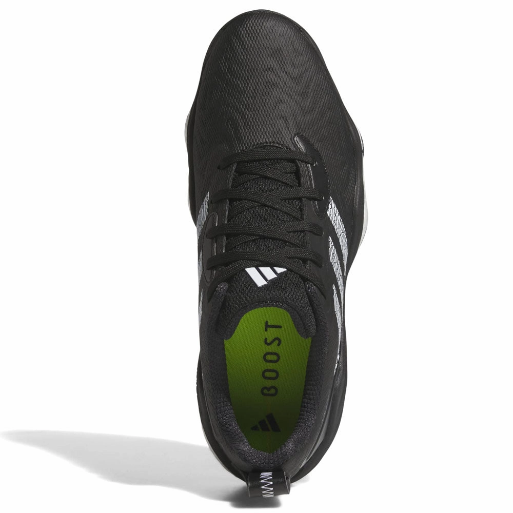 adidas CODECHAOS '25 Spikeless Waterproof Shoes - Core Black/Ftwr White/Lucid Lemon Performance Golf Footwear