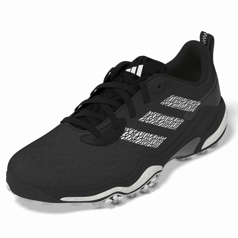 adidas CODECHAOS '25 Spikeless Waterproof Shoes - Core Black/Ftwr White/Lucid Lemon Performance Golf Footwear