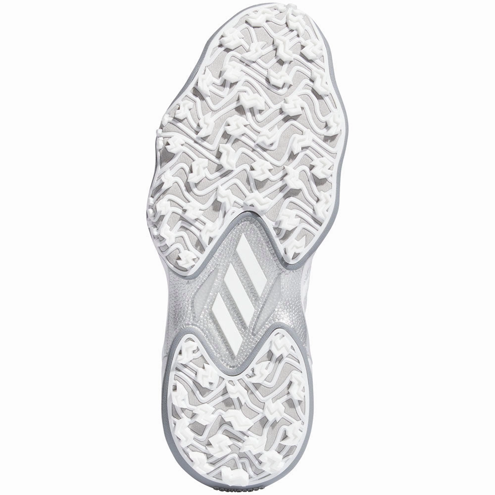 adidas CODECHAOS '25 Spikeless Waterproof Shoes - White/Silver Metallic/Grey Two Performance Golf Footwear