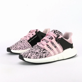 Adidas EQT Support 93/17 Glitch Pink Black Adidas lifestyle shoes with breathable mesh