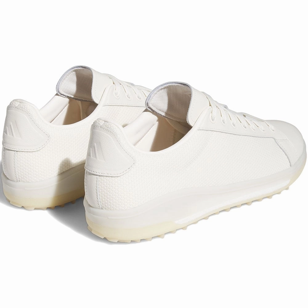 adidas Go-To Spikeless Waterproof Shoes - Chalk White/Alumina/Magic Beige Performance Golf Footwear