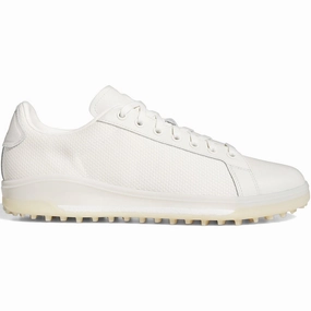 adidas Go-To Spikeless Waterproof Shoes - Chalk White/Alumina/Magic Beige Adidas golf footwear options