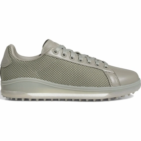 adidas Go-To Spikeless Waterproof Shoes - Silver Peb/Olive Strata/Chalk White Adidas golf footwear options