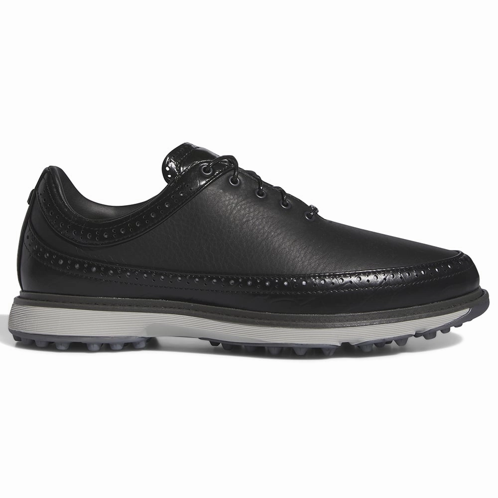 adidas MC80 Spikeless Shoes - Core Black/Dark Silver Metallic/Grey Two Adidas golf footwear options