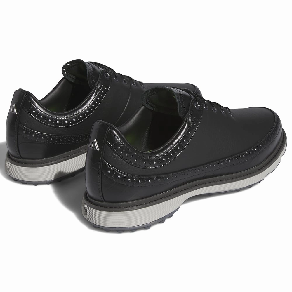 adidas MC80 Spikeless Shoes - Core Black/Dark Silver Metallic/Grey Two Performance Golf Footwear