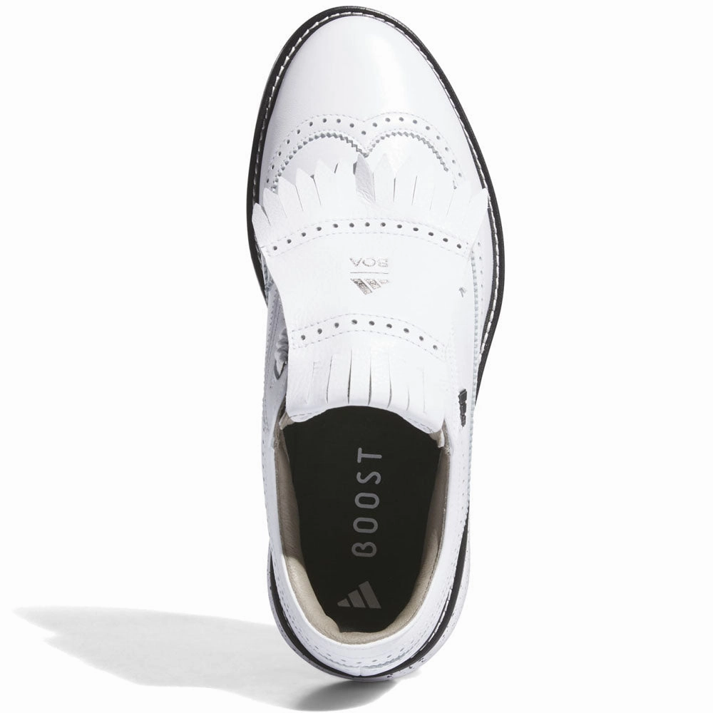 adidas MC87 BOA Spikeless Waterproof Shoes - Ftwr White/Iron Met/Core Black Performance Golf Footwear