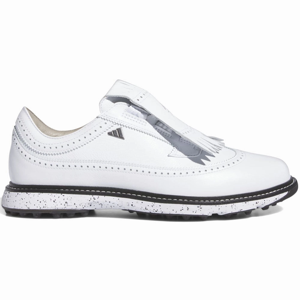 adidas MC87 BOA Spikeless Waterproof Shoes - Ftwr White/Iron Met/Core Black Adidas golf footwear options