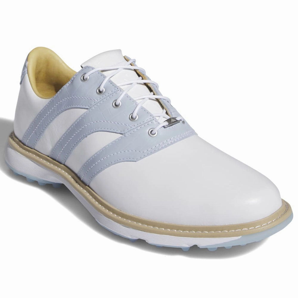 adidas MC Z-TRAXION Spikeless Waterproof Shoes - Ftw White/None/Savannah Performance Golf Footwear