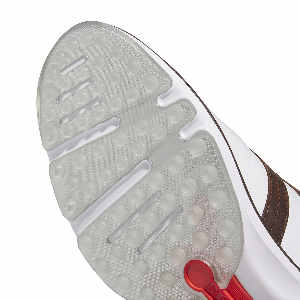 adidas MC Z-Traxion Spikeless Waterproof Shoes - Ftwr White/Supplier Colour/Silver Met. Performance Golf Footwear
