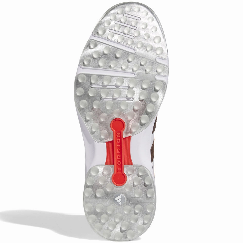 adidas MC Z-Traxion Spikeless Waterproof Shoes - Ftwr White/Supplier Colour/Silver Met. Performance Golf Footwear