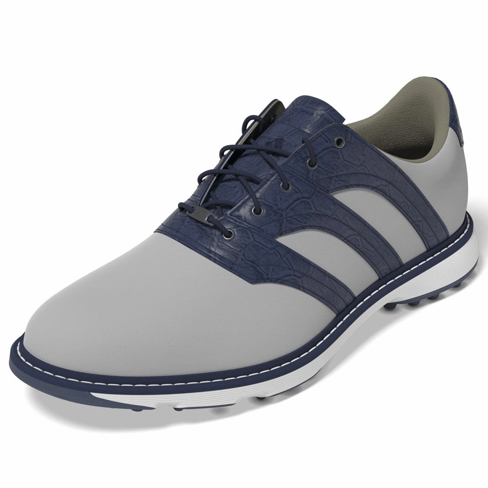 adidas MC Z-TRAXION Spikeless Waterproof Shoes - Grey Two/Collegiate Navy/Ftwr White Performance Golf Footwear