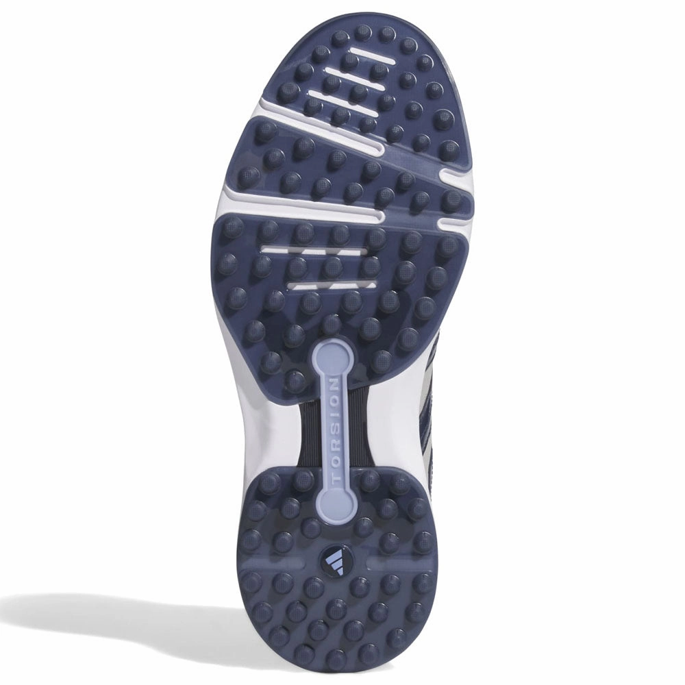 adidas MC Z-TRAXION Spikeless Waterproof Shoes - Grey Two/Collegiate Navy/Ftwr White Performance Golf Footwear