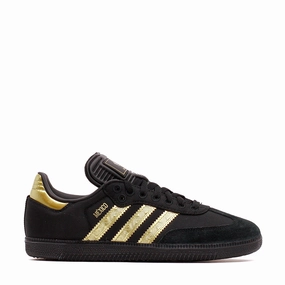 Adidas Men Samba OG Mexico Black Gold Metallic JH5656 Adidas versatile shoe styles