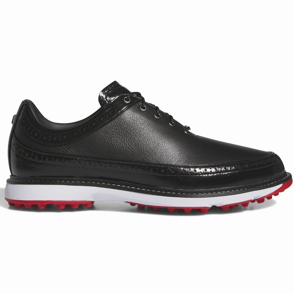 adidas Modern Classic 80 Spikeless Shoes - Core Black/Iron Met/Better Scarlet Adidas golf footwear options