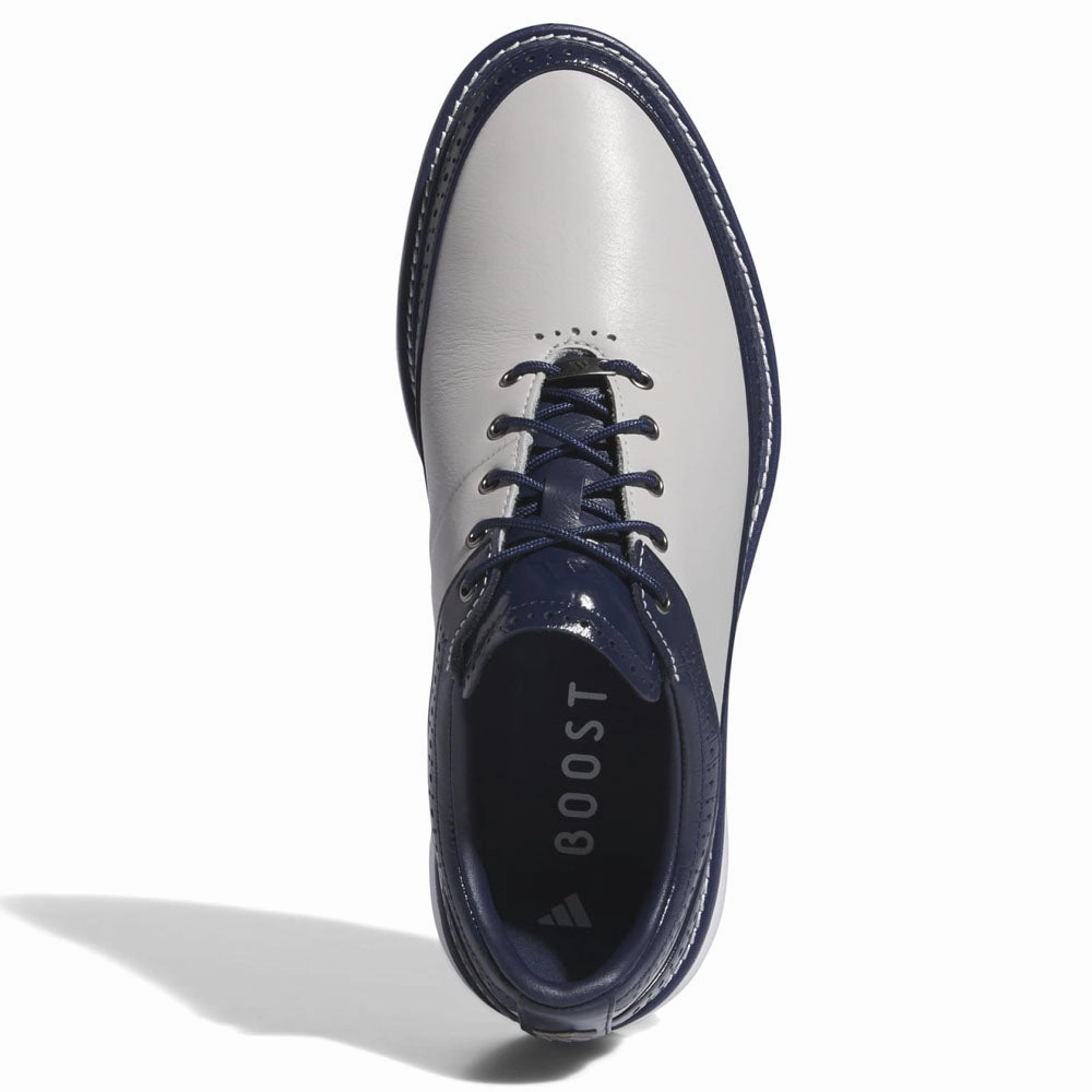 adidas Modern Classic 80 Spikeless Shoes - Grey Two/Iron Met/Collegiate Navy Performance Golf Footwear