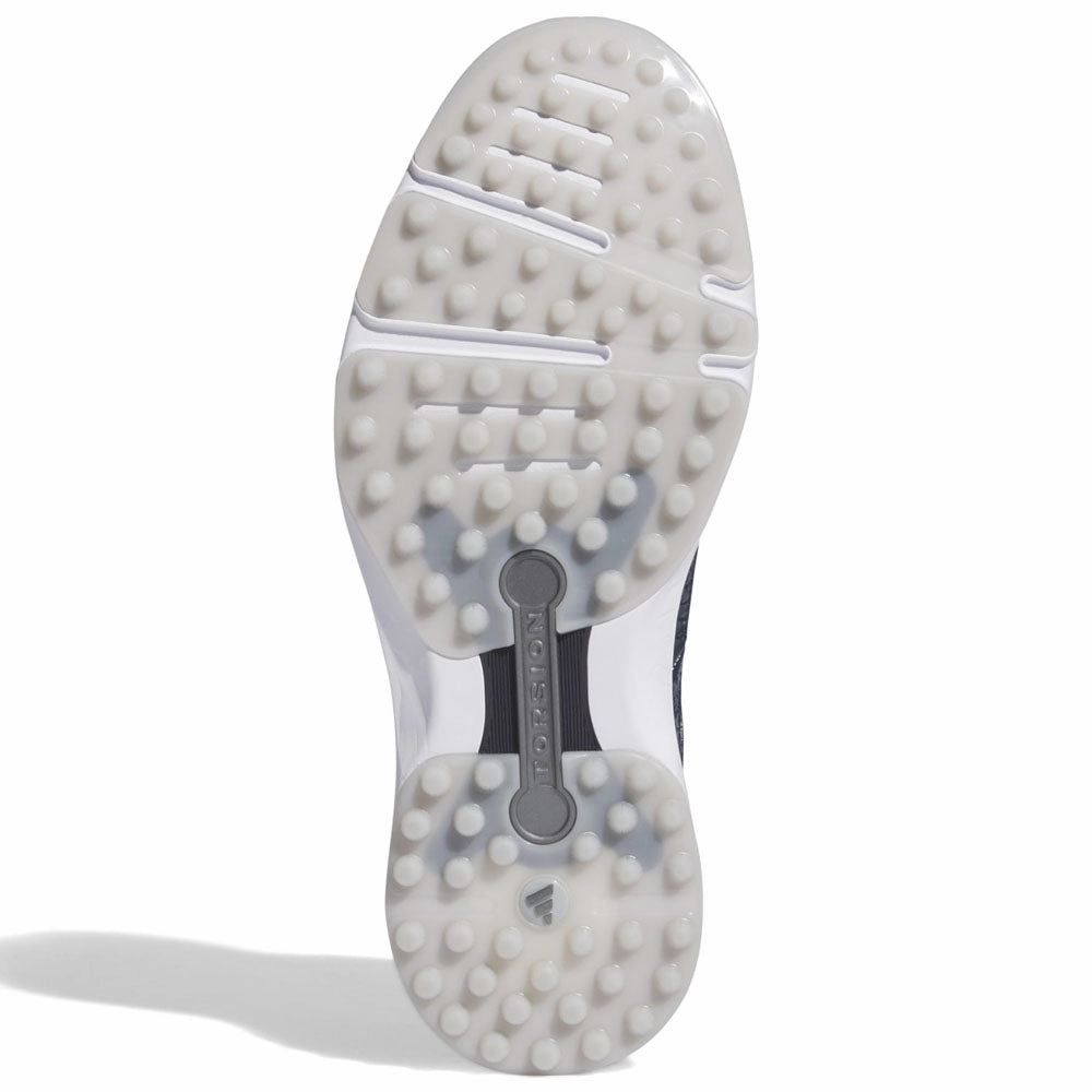 adidas Modern Classic 80 Spikeless Shoes - Grey Two/Iron Met/Collegiate Navy Performance Golf Footwear